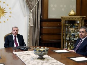 Cumhurbaşkanı Erdoğan, Mit Başkanı Fidan’ı Kabul Etti