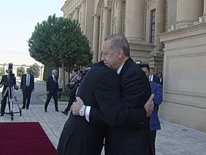 Cumhurbaşkanı Erdoğan Azerbaycan’da