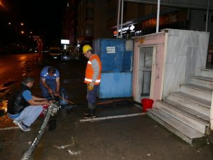 Trabzon’da Heyelan Ve Su Taşkınlarının İzleri Siliniyor