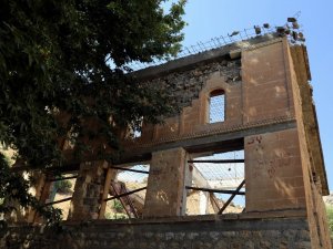 Lice Ulu Cami’nin Restorasyonu Devam Ediyor