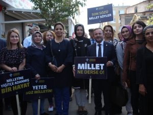 Ak Parti Giresun İl Başkanlığı Menderes’in İdamının Yıldönümünde Açıklama Yaptılar