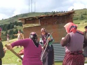 Kaçak Yapıyı Yaylada Kadınlar Böyle Yıktı
