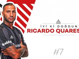 Beşiktaş’tan Quaresma’ya Kutlama