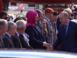Cumhurbaşkanı Erdoğan Almanya’da