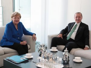 Erdoğan, Merkel İle Görüştü
