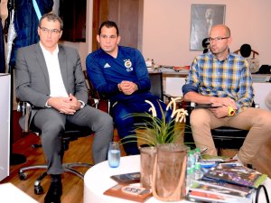 Tolunay Kafkas, Fenerbahçe Heyetiyle Bir Araya Geldi