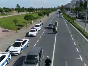Trabzon İl Genelinde Drone İle Trafik Denetimleri Başladı