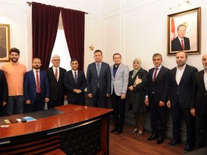 Ortahisar Kaymakamı Toğan’a "Hayırlı Olsun" Ziyaretleri Sürüyor
