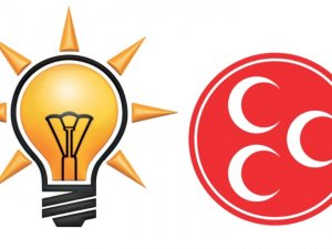 Ak Parti Ve Mhp Heyetleri Bir Araya Geldi