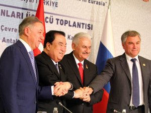 Avrasya Meclis Başkanları Toplantısı Bitti