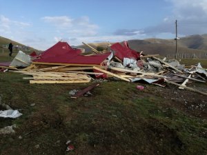Giresun’un Kümbet Yaylası’nda Yıkımlar Başladı