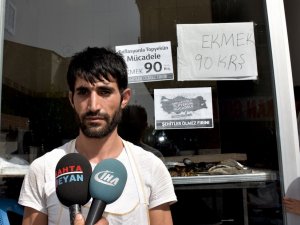 Örnek Esnaf Ekmek Fiyatını 90 Kuruşa İndirdi