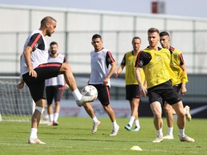 A Milliler Rusya Maçı Hazırlıklarını Sürdürdü