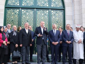 Erdoğan Orgeneral Hulusi Akar Camii’ni Açtı