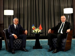Erdoğan Moldova Demokrat Parti Genel Başkanı İle Görüştü