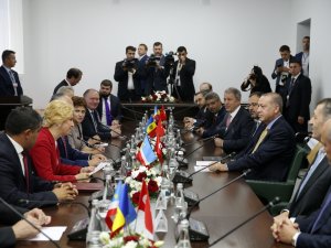Erdoğan Gagavuzya Başkanı Vlah’la Görüştü