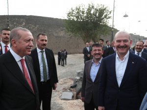 Cumhurbaşkanı Erdoğan Sur’u Gezdi