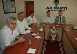 Trabzon AK Parti'den ziyaret