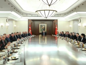 Erdoğan Tim Heyetini Kabul Etti