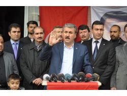 Bbp Genel Başkanı Mustafa Destici:
