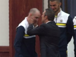 Ali Koç, Guliyev’i Alnından Öptü