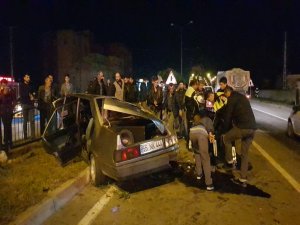 Samsun'da zincirleme trafik kazası: 6 yaralı