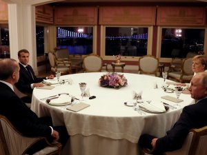 4’lü Suriye Zirvesi’nin Ardından Liderler Birlikte Yemek Yedi