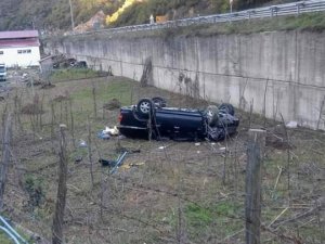 Kürtün’de Trafik Kazası: 1 Ölü, 2 Yaralı