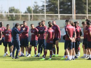 Trabzonspor 7 Eksikle Çalıştı
