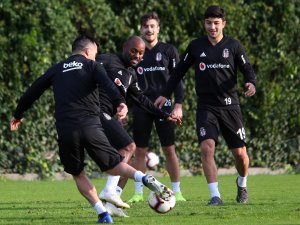 Beşiktaş Taktik Çalıştı