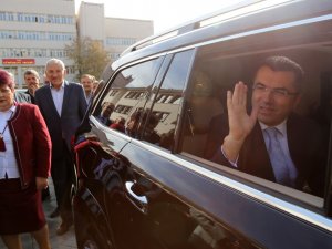 Gümüşhane Vali Memiş’i Uğurladı