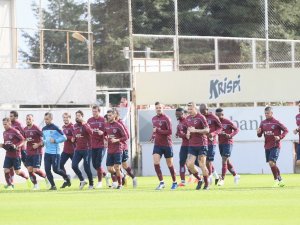 Trabzonspor, Yeni Malatyaspor Hazırlıklarını Sürdürdü