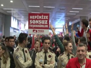 Ampute Milli Takımına Coşkulu Karşılama