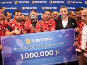 Ampute Futbol Milli Takımı’na 1 Milyon Tl Ödül