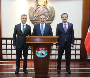 Bakan Yardımcısı Çataklı'dan Vali Çeber'e Ziyaret