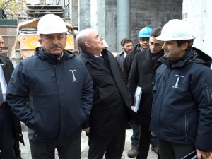 Çavuşoğlu Türkevi Binasının İnşaatını Ziyaret Etti