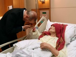 Cumhurbaşkanı Erdoğan’dan Hasta Ziyareti