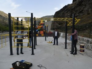 Gümüşhane Belediyesi 2 Yılda 32 Çocuk Parkı Yaptı