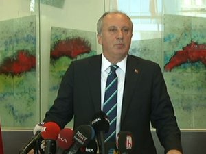 Muharrem İnce’den Adaylık Şartı