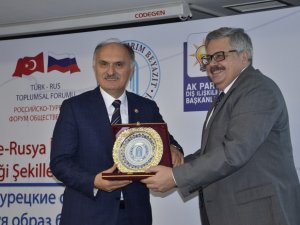 Ak Parti Giresun Milletvekili Öztürk Türk-Rus Forumu’nda Konuştu