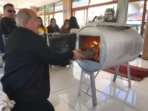 Soba Fiyatlarını Pahalı Bulunca Varilden Kendi Sobasını Kendisi Yaptı