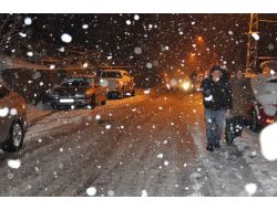 Trabzon'da Kar Yağışı