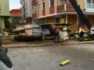 İstanbul’da Askeri Helikopter Düştü 4 Şehit, 1 Yaralı