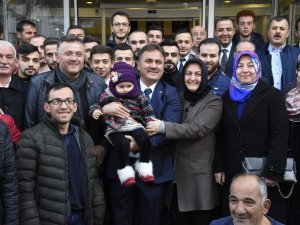 Başkan Çimen’e Coşkulu Karşılama
