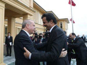 Erdoğan Katar Emiri İle Bir Araya Geldi