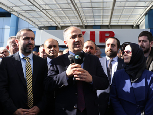 AK Parti Rize Belediye Başkan Adayı Rahmi Metin'e Coşkulu Karşılama
