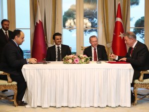 Türkiye-katar Arasında İki Protokol İmzalandı