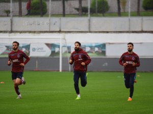 Trabzonspor’da Kayserispor Mesaisi Başladı