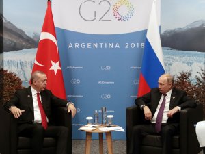 Erdoğan Putin İle Görüştü