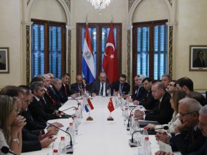 Erdoğan, Paraguay Devlet Başkanı Benitez İle Görüştü